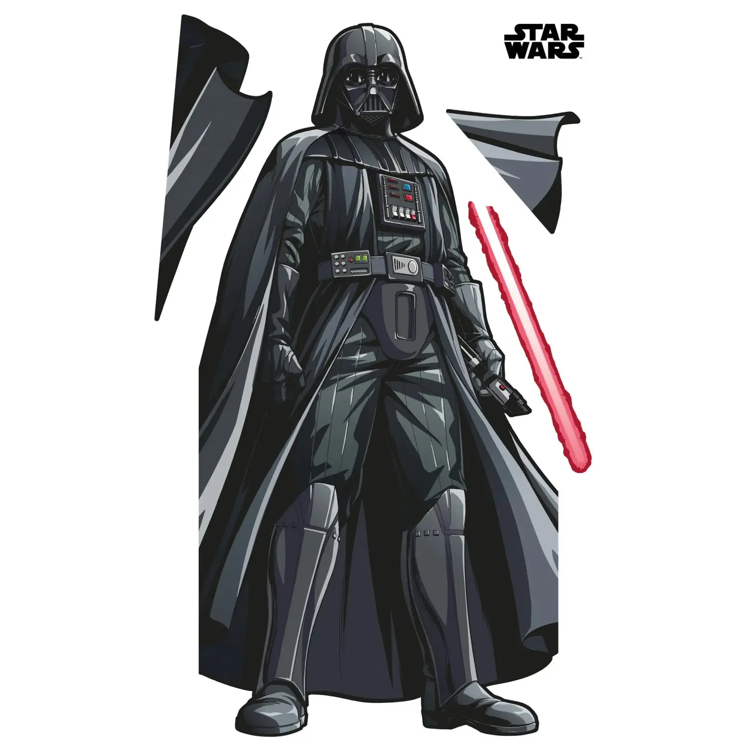 Komar Samolepicí vliesová fototapeta Star Wars XXL Darth Vader 127 x 200 cm