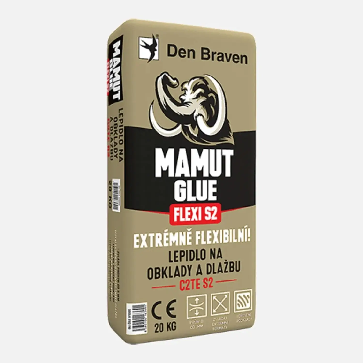 Lepidlo na obklady Den Braven ULTRA FLEX C2TE S2 20 kg