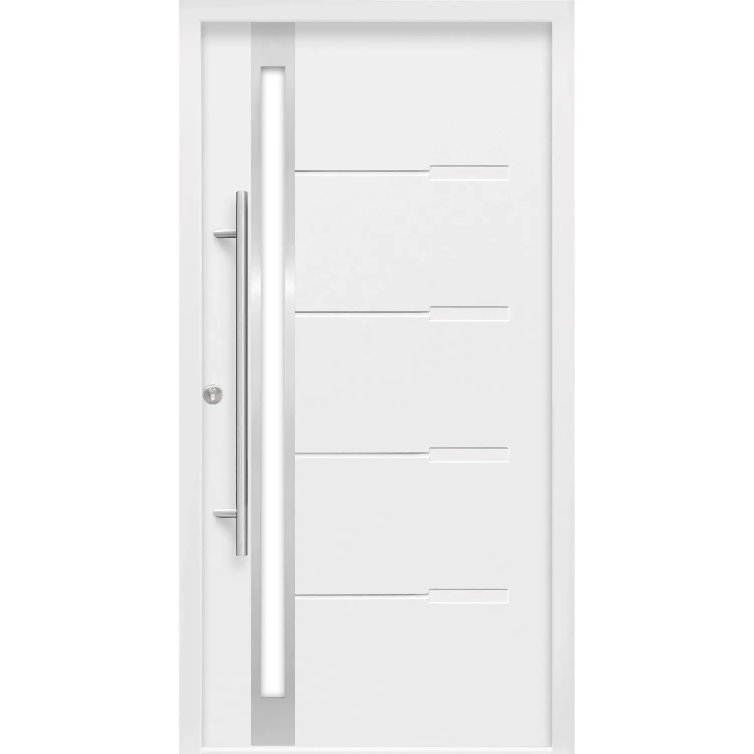 SPLENDOOR Vchodové dveře ThermoSpace NEAPEL PRIME bílá 100 L