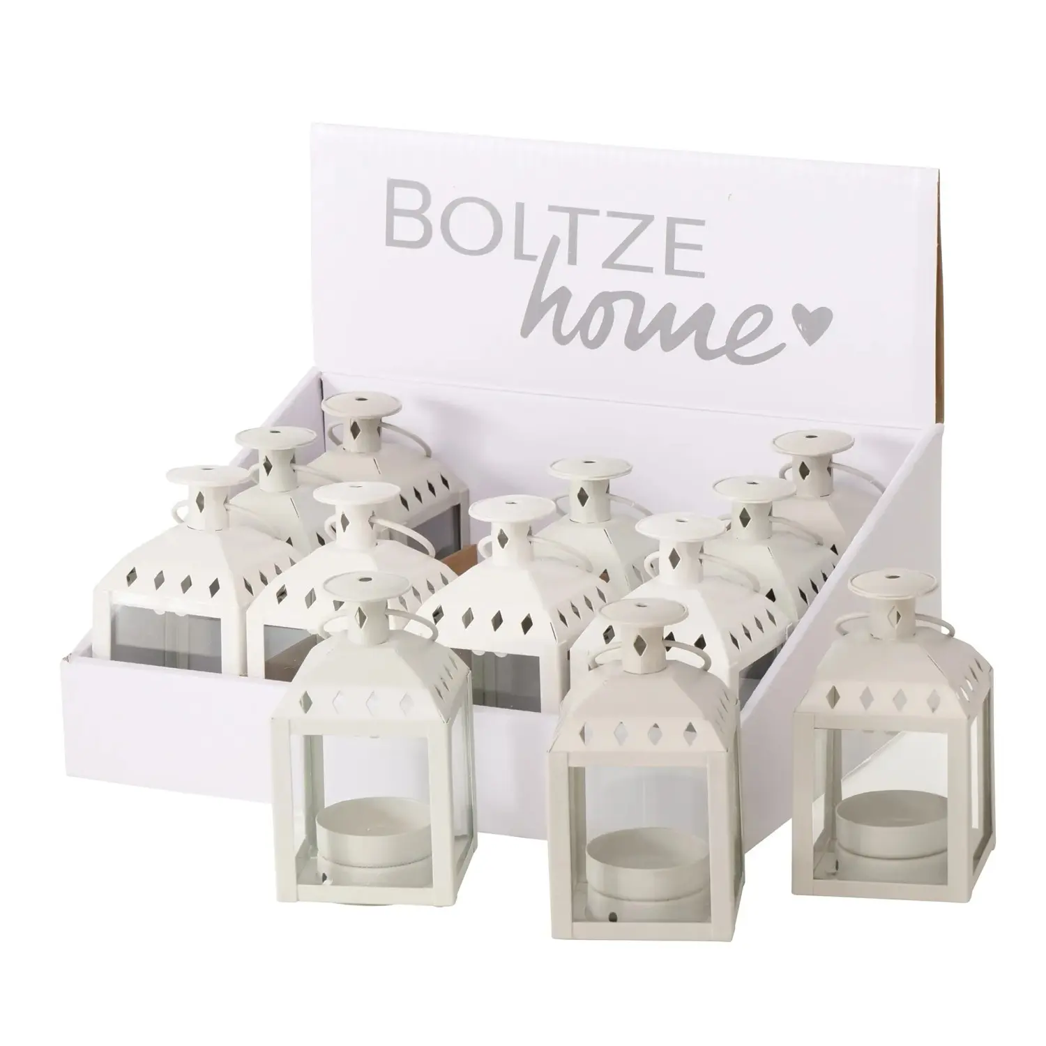 Boltze Lucerna Exeter různé druhy 10 x 6,8 x 7,5 cm, 1 ks