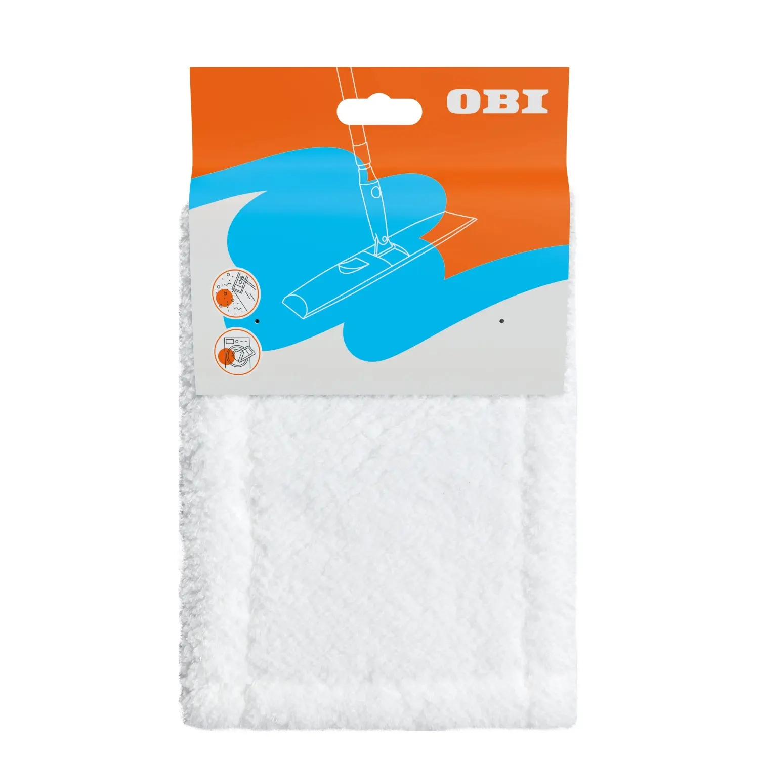 OBI Návlek na mop z mikrovlákna pro suché čištění 44 x 14,5 cm