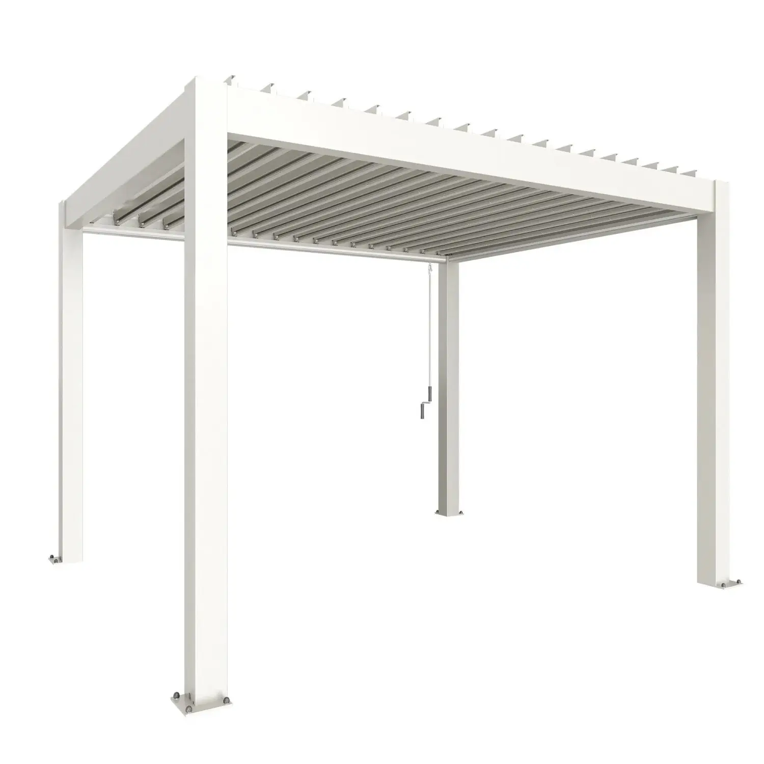 Biohort Pergola 3,5 x 3 bílá 367,5 x 312 cm