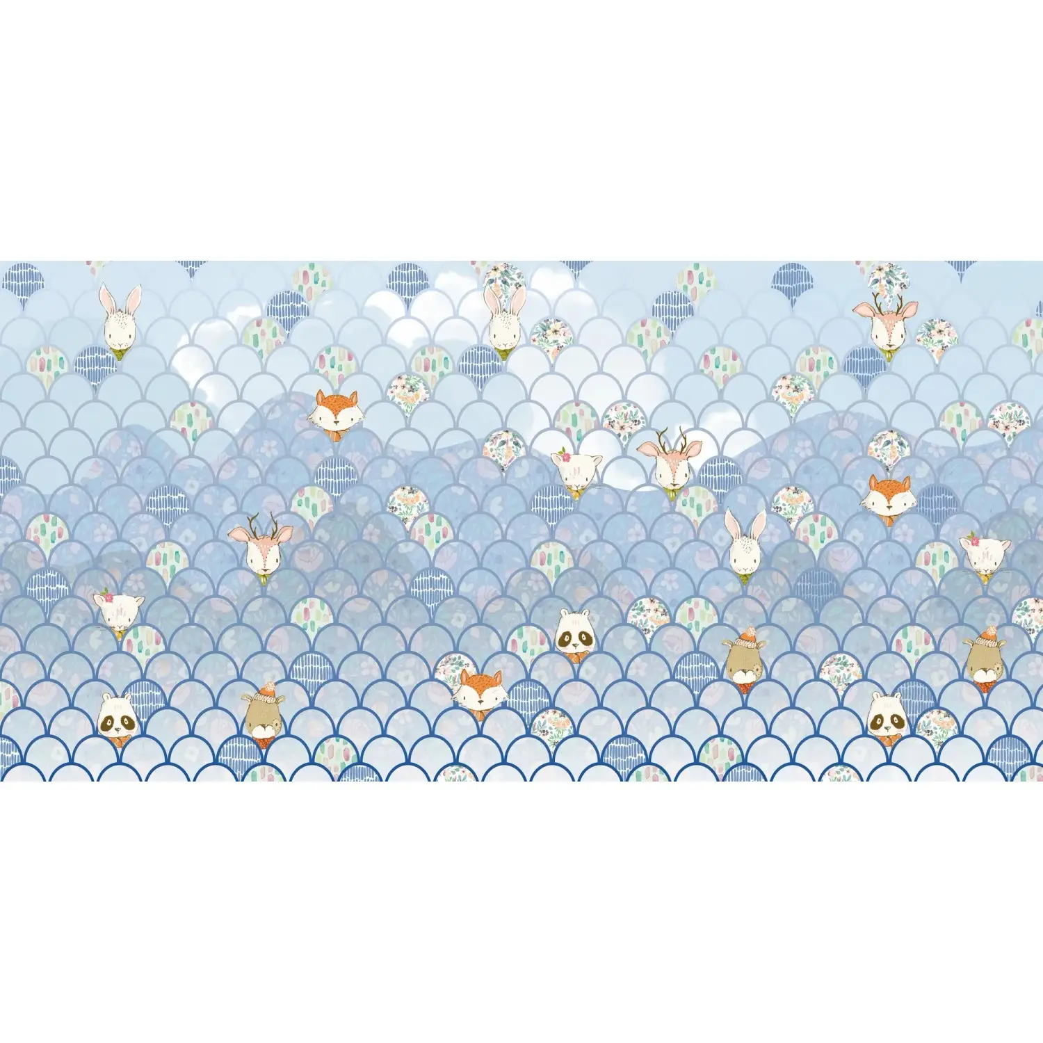 Komar Vliesová fototapeta Shelly Bluewave 500 x 250 cm