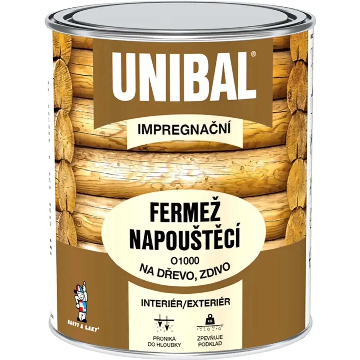 Unibal fermež napouštěcí bezbarvá 750 ml