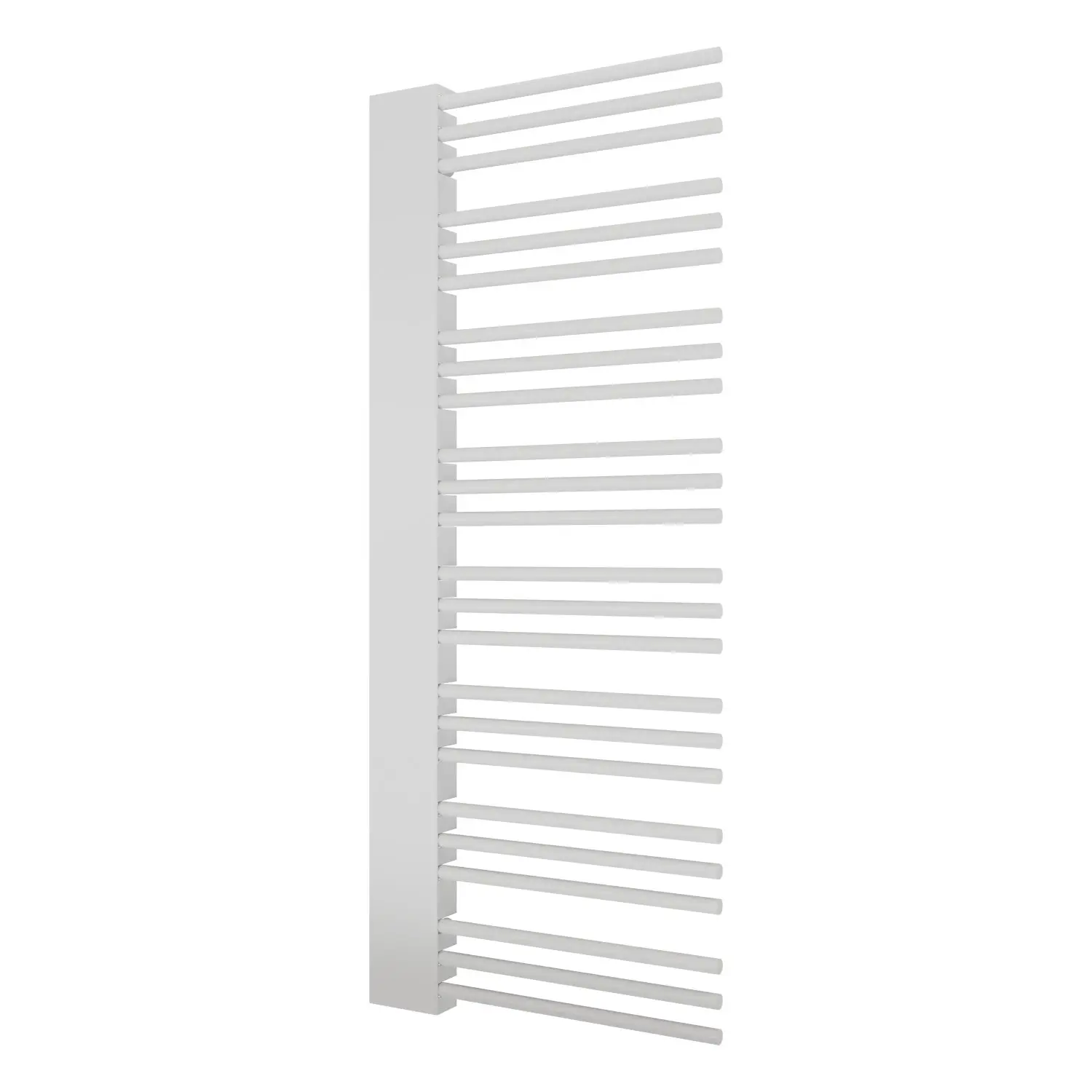 Azur Designový koupelnový radiátor Rosi, 612 W, bílá, 146 x 60 cm