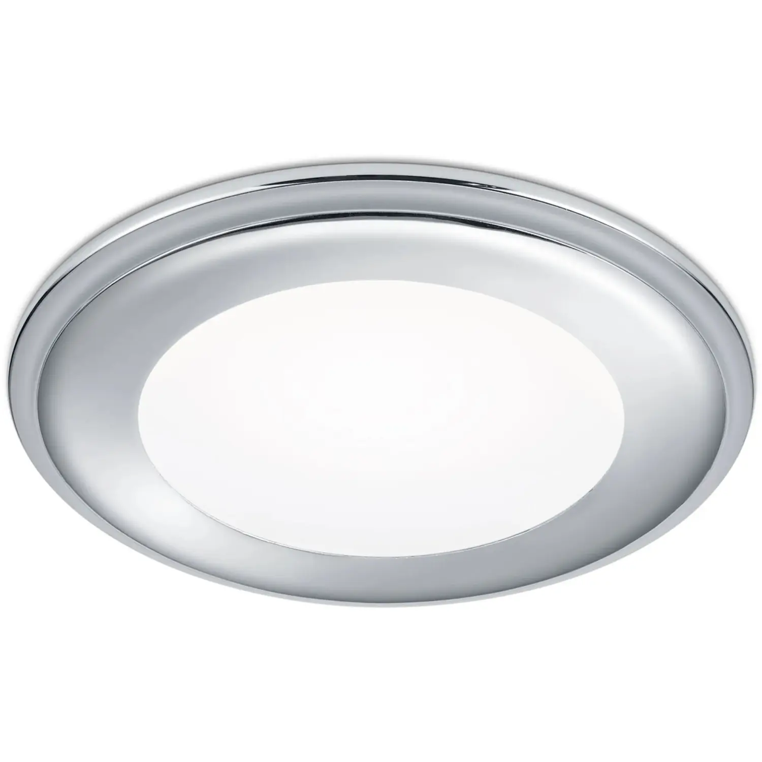 Trio Vestavné LED svítidlo Aura chrome pr. 140 mm