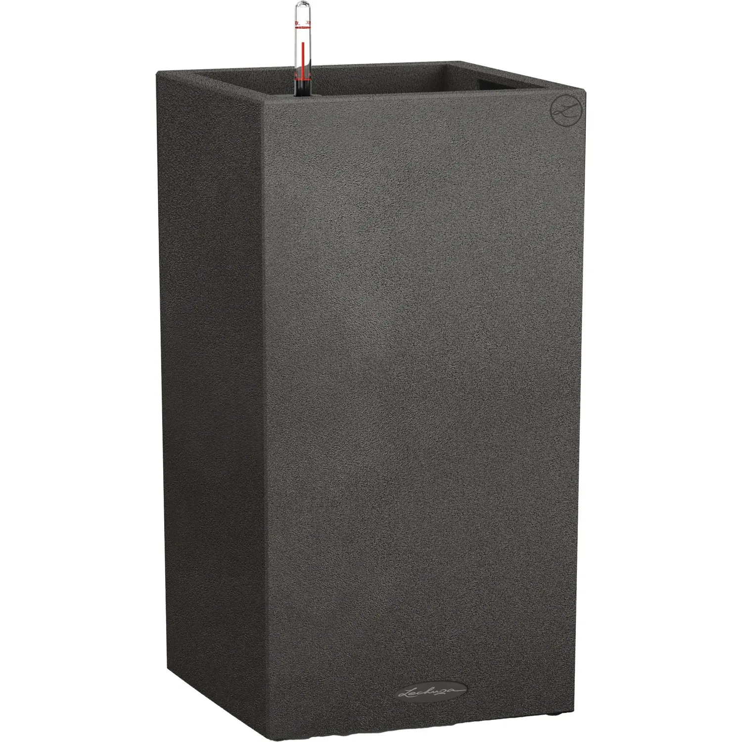 Lechuza Květináč Canto Stone High 40 černý, 760 x 400 x 400 mm