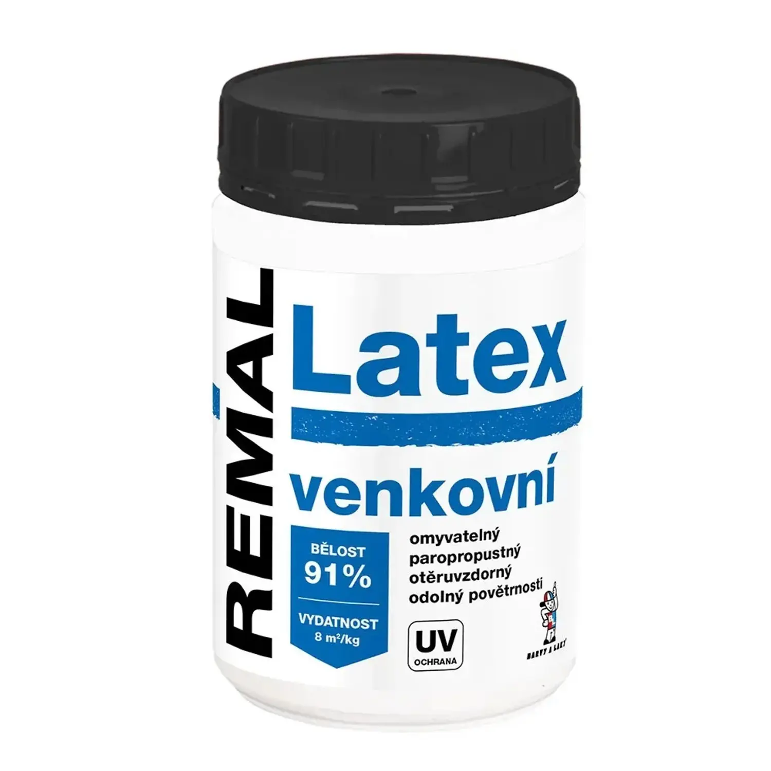 REMAL Latexový nátěr Latex V2065 venkovní bílý 800 g