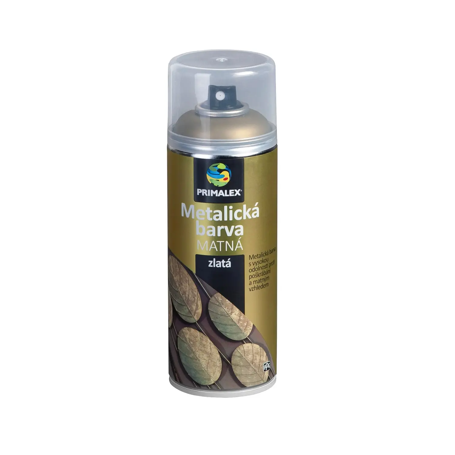 PRIMALEX Metalická barva ve spreji zlatá 400 ml