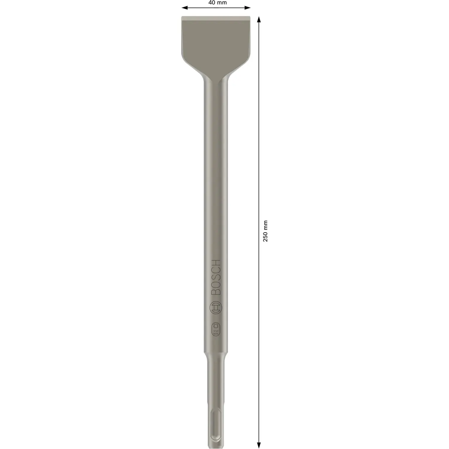 Sekáč lopatkový Bosch SDS plus 40×250 mm