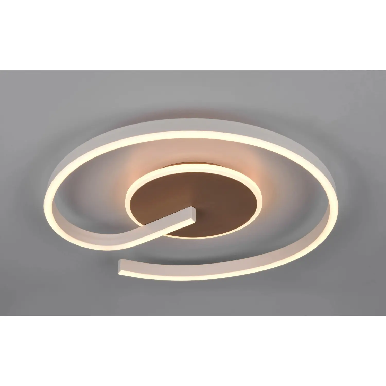 Reality Stropní LED svítidlo Calle 21W 2600lm 2300+3000+4000K kávová pr. 50 cm