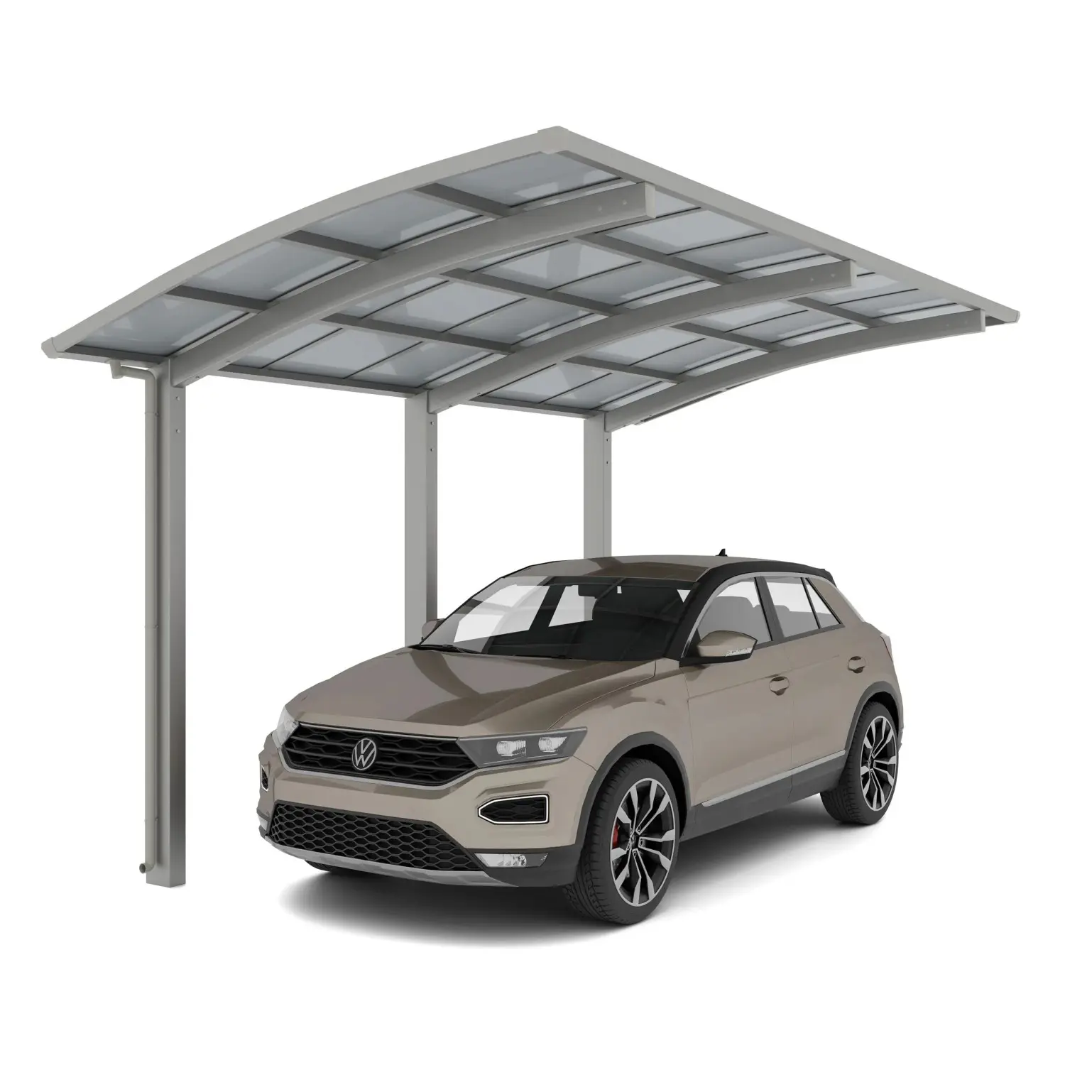 Ximax Alu přístřešek na auto Portoforte Typ 110 Standard ocelová 270 x 495 cm