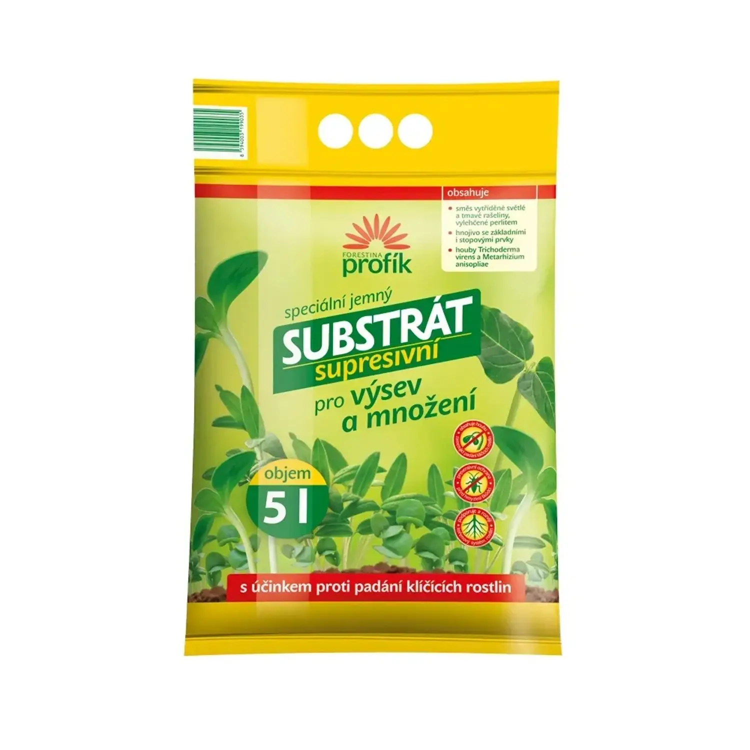 Supresivní substrát Profík pro výsev 5 l