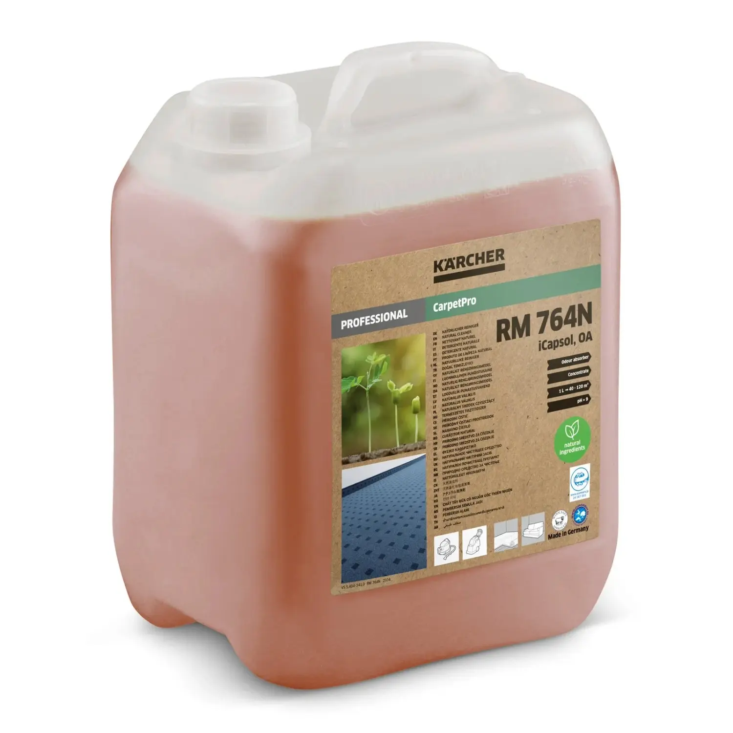 Kärcher Přírodní čistič CarpetPro iCapsol RM 764N 0A, 5 l