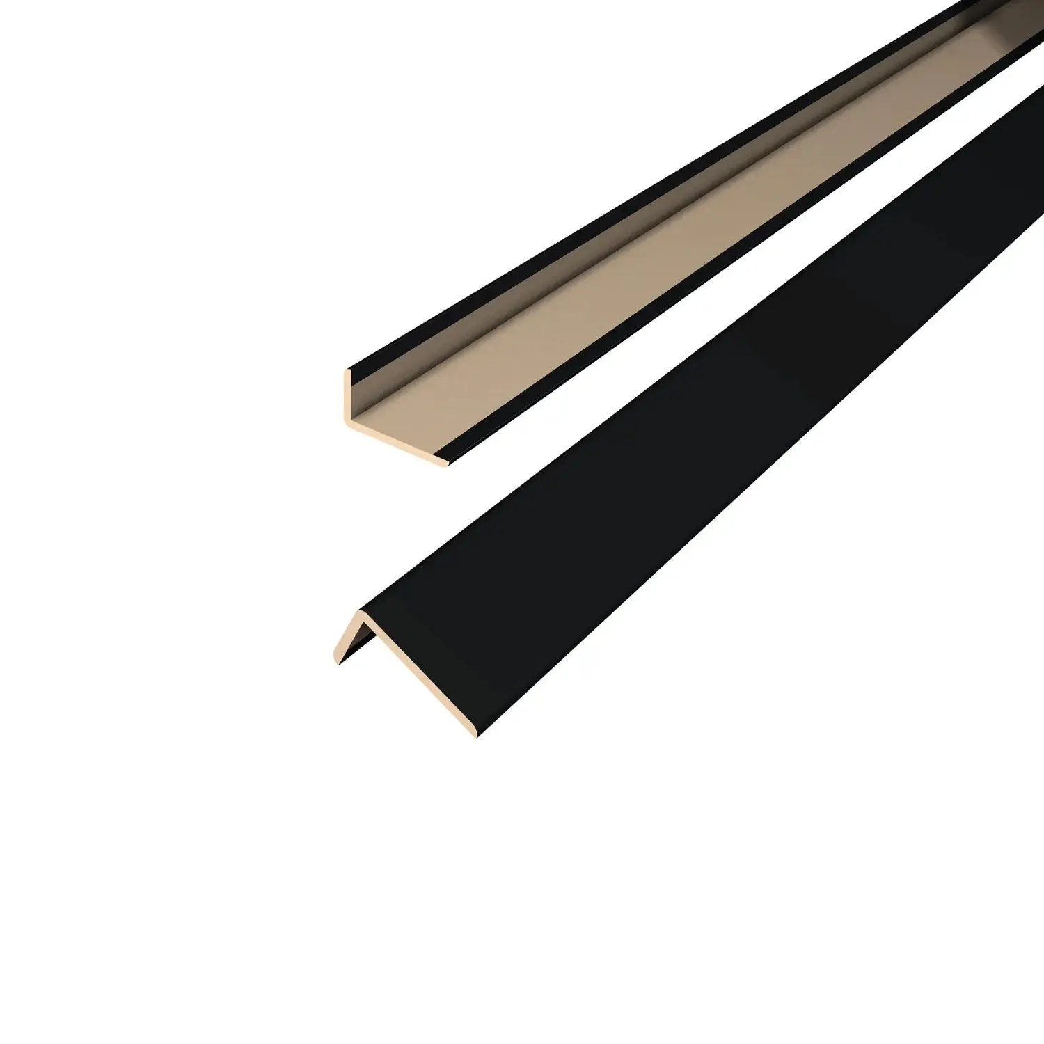 EGGER Rohová lišta pro stěnový panel DecoWall WL537 černá 2,4 m