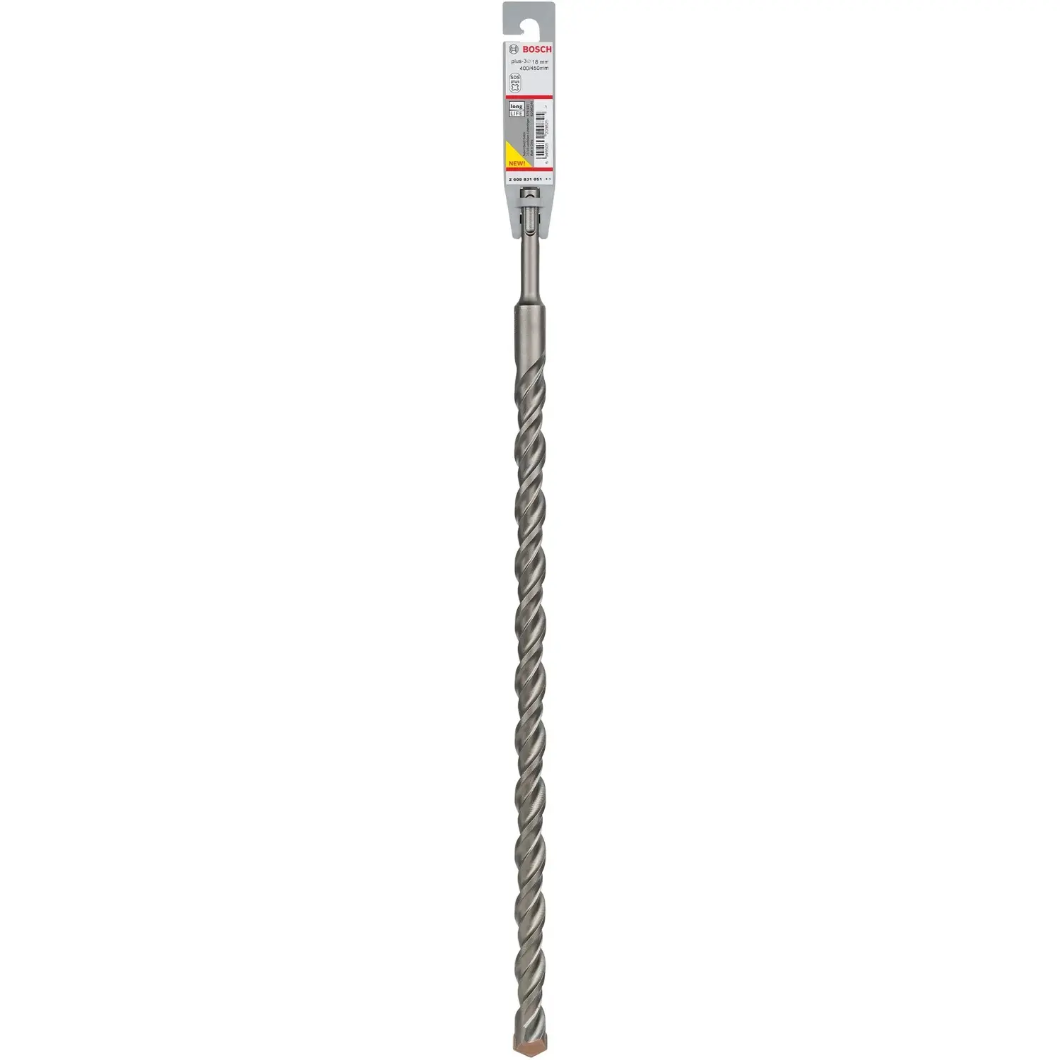 Bosch Vrták do kladiv SDS plus-3 pr. 18 x 400/450 mm (2 608 831 051)