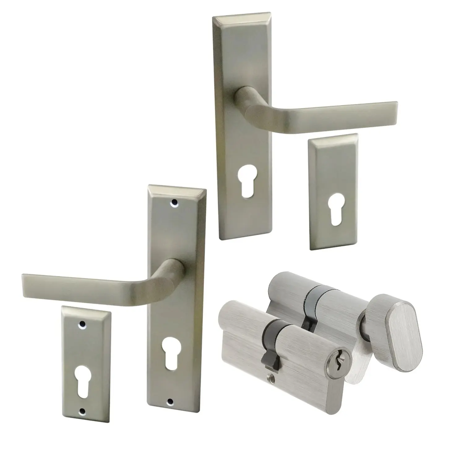 O.K. Doors Sada kování P55 typ 011/03 s otevíráním dovnitř, vložky 35/45, 35/45K
