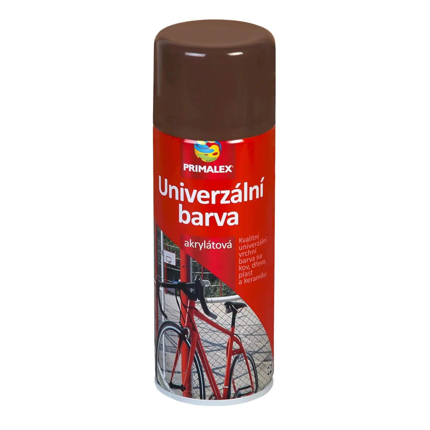 PRIMALEX Univerzální barva ve spreji RAL 8011 oříšková hnědá 400 ml