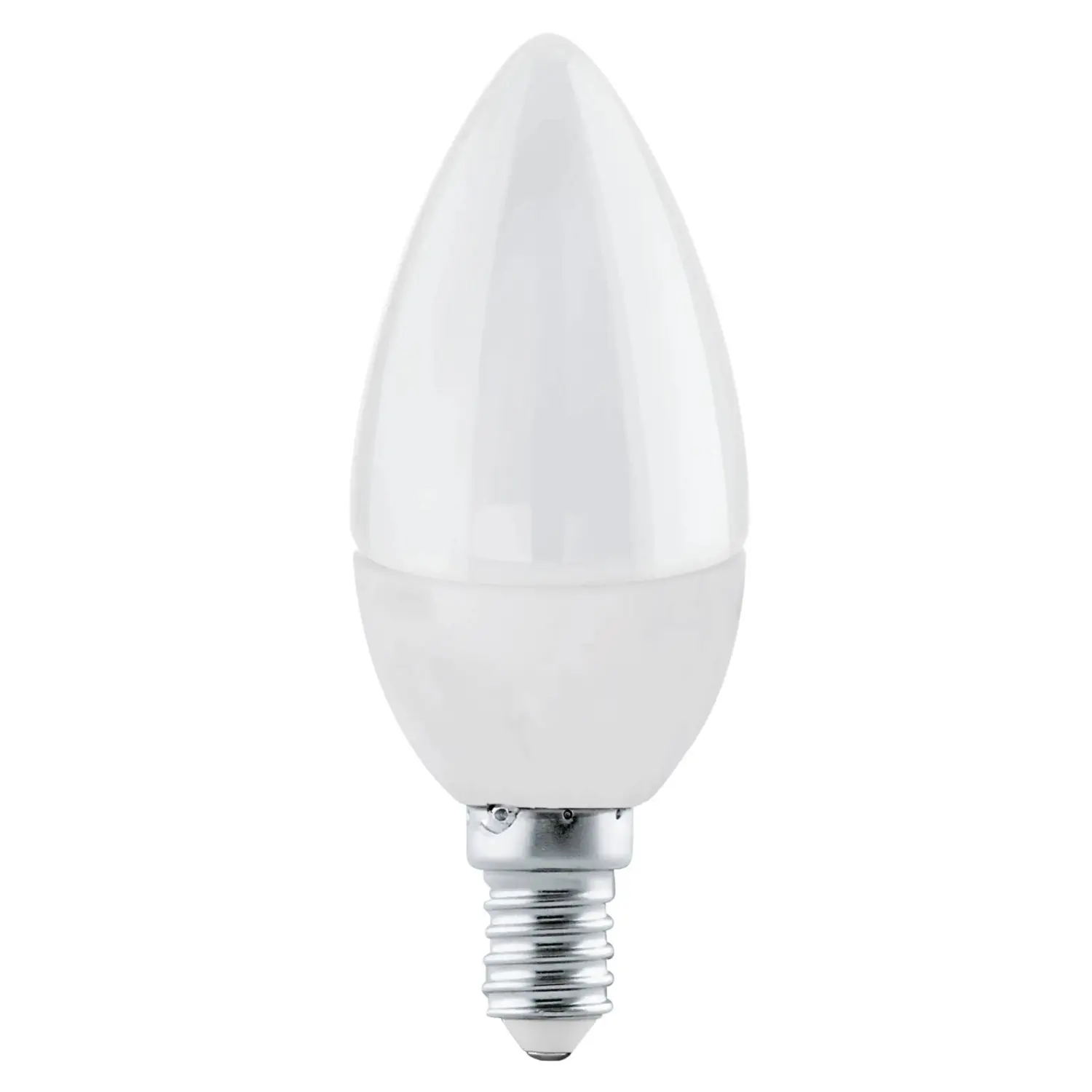 EGLO LED žárovka E14 C37 5W 470lm 3000K pr. 37 x 107 mm, opálová
