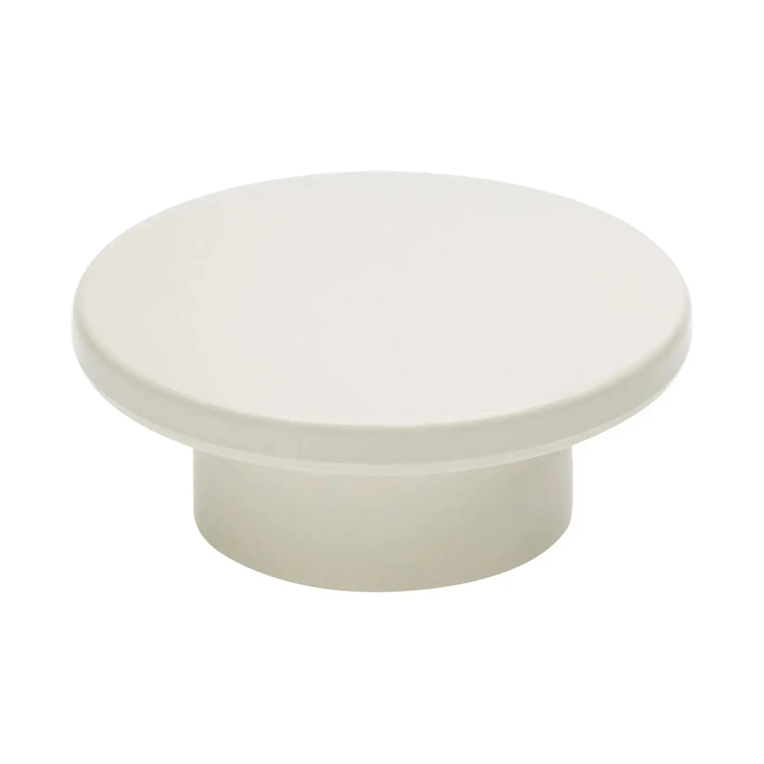 Siro Nábytková knopka 0104 kulatá, plast bílá 47 mm