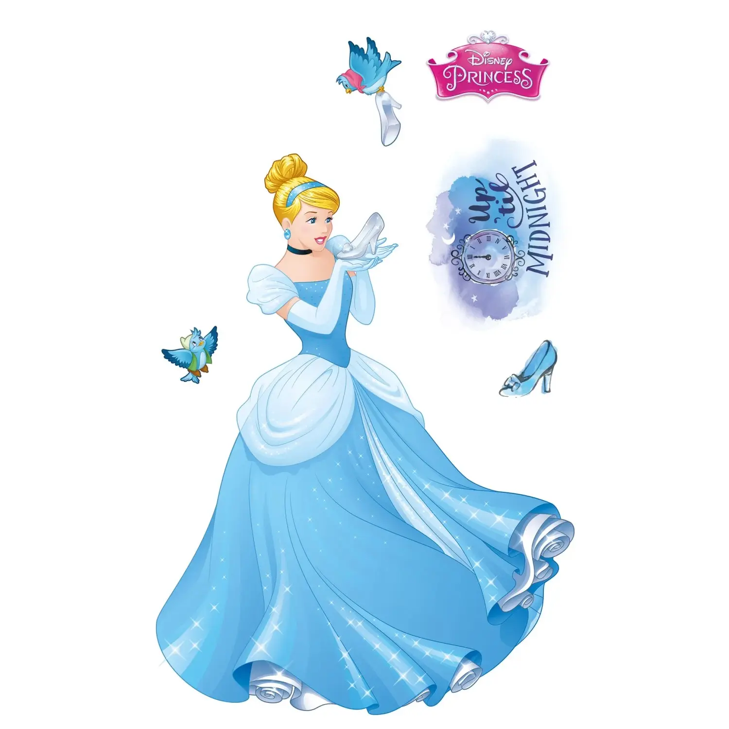 Komar Samolepicí vliesová fototapeta Cinderella XXL 127 x 200 cm