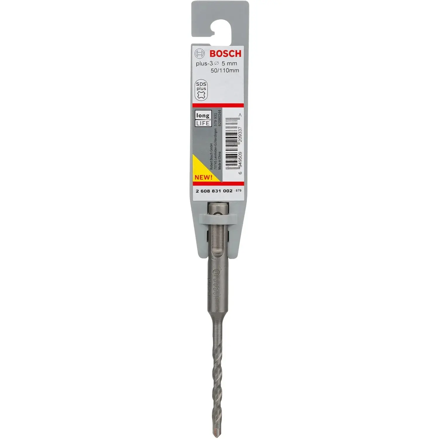 Bosch Vrták do kladiv SDS plus-3 pr. 5 x 50/110 mm (2 608 831 002)