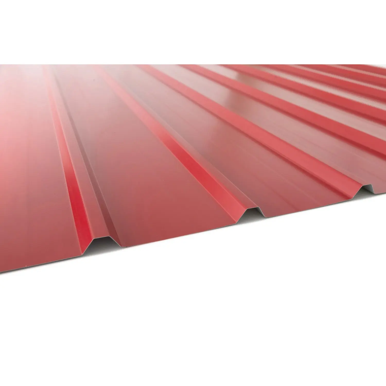 COVERNIT Trapézový plech T12 červená RAL 3011, 2000 x 910 mm