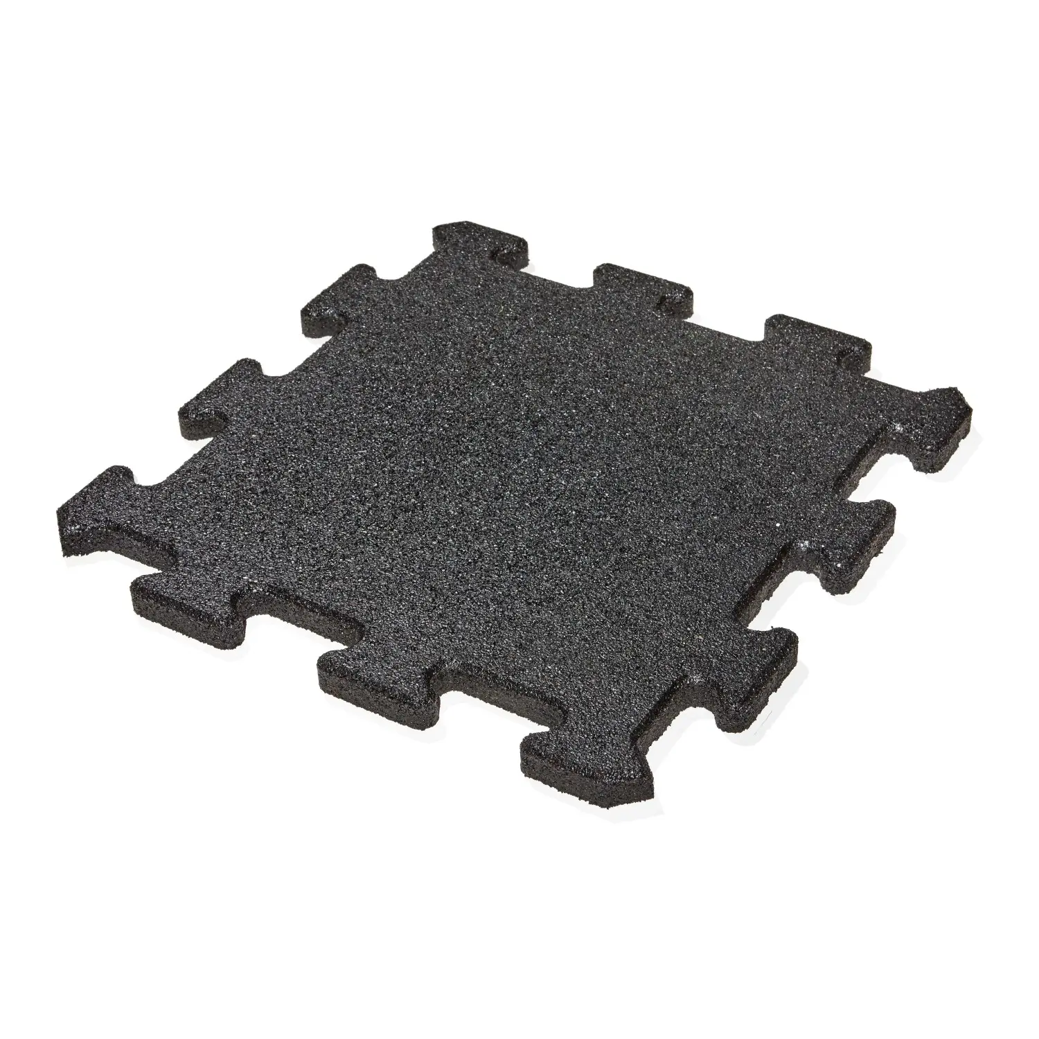 MAX3 Gumová dlažba PUZZLE černá 500 x 500 x 25 mm