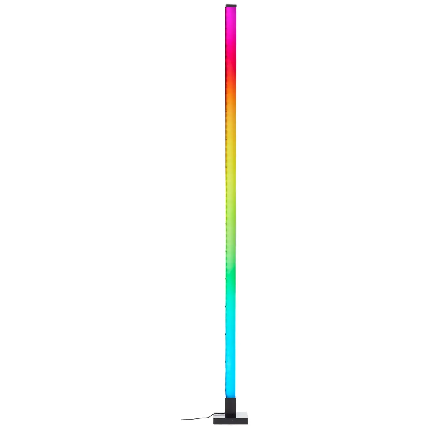 Brilliant LED stojací lampa Neele černá 6,5 W, 125 lm, RGB, 150 x 12,5 x 12,5 cm