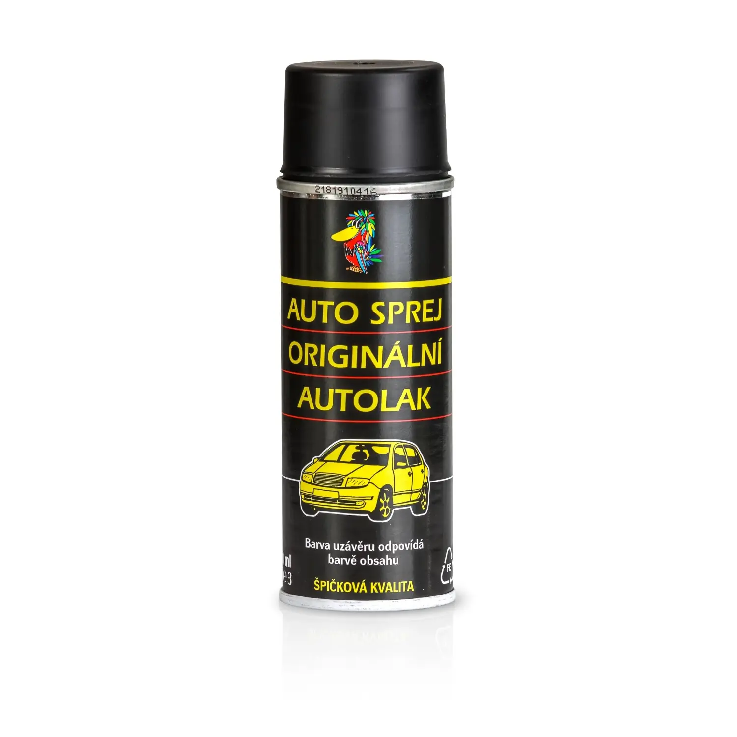 Dupli-Color Auto-Sprej lak 200 ml, (0199) Černá matná