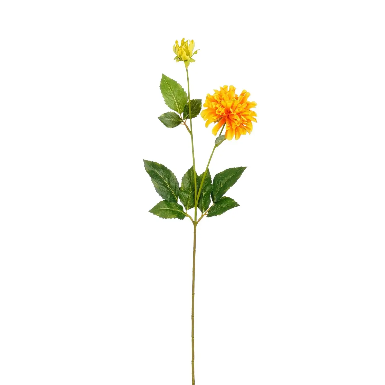 Mica Decorations Umělá rostlina - Jiřina žlutá 65 cm