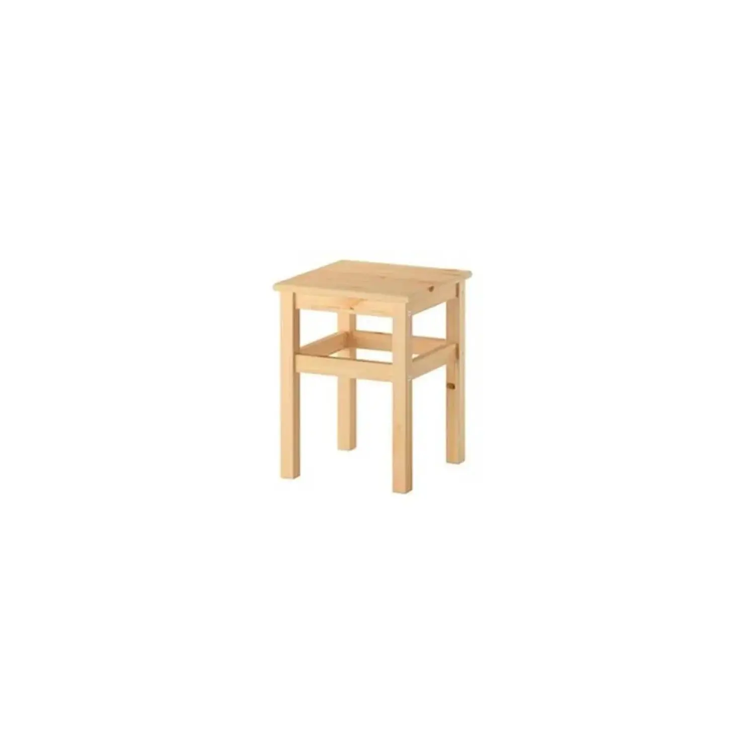 Dřevěná stolička čtvercová 29,5 x 29,5 x 43 cm FSC®