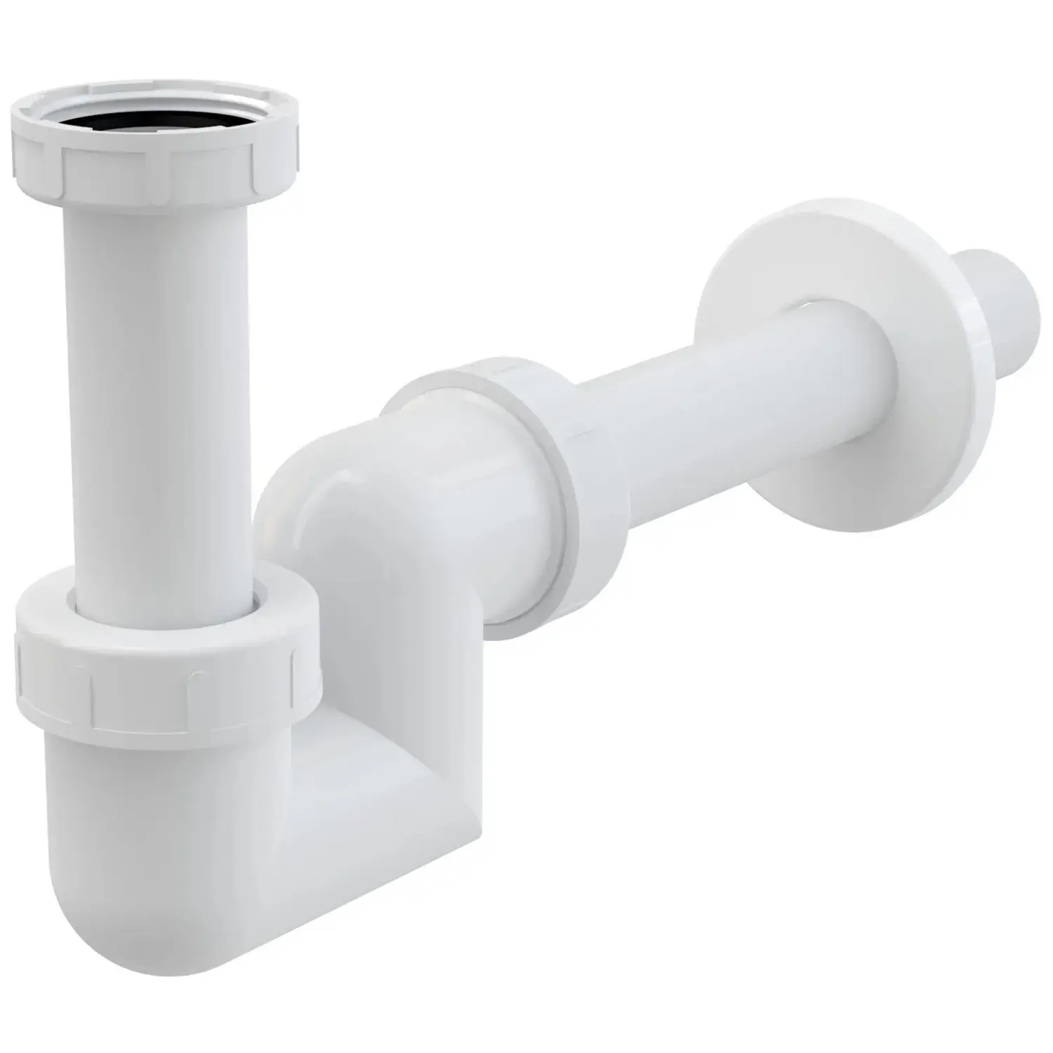 Alca Sifon umyvadlový a bidetový A45F-DN32 plast, převl. matice 5/4", DN 32