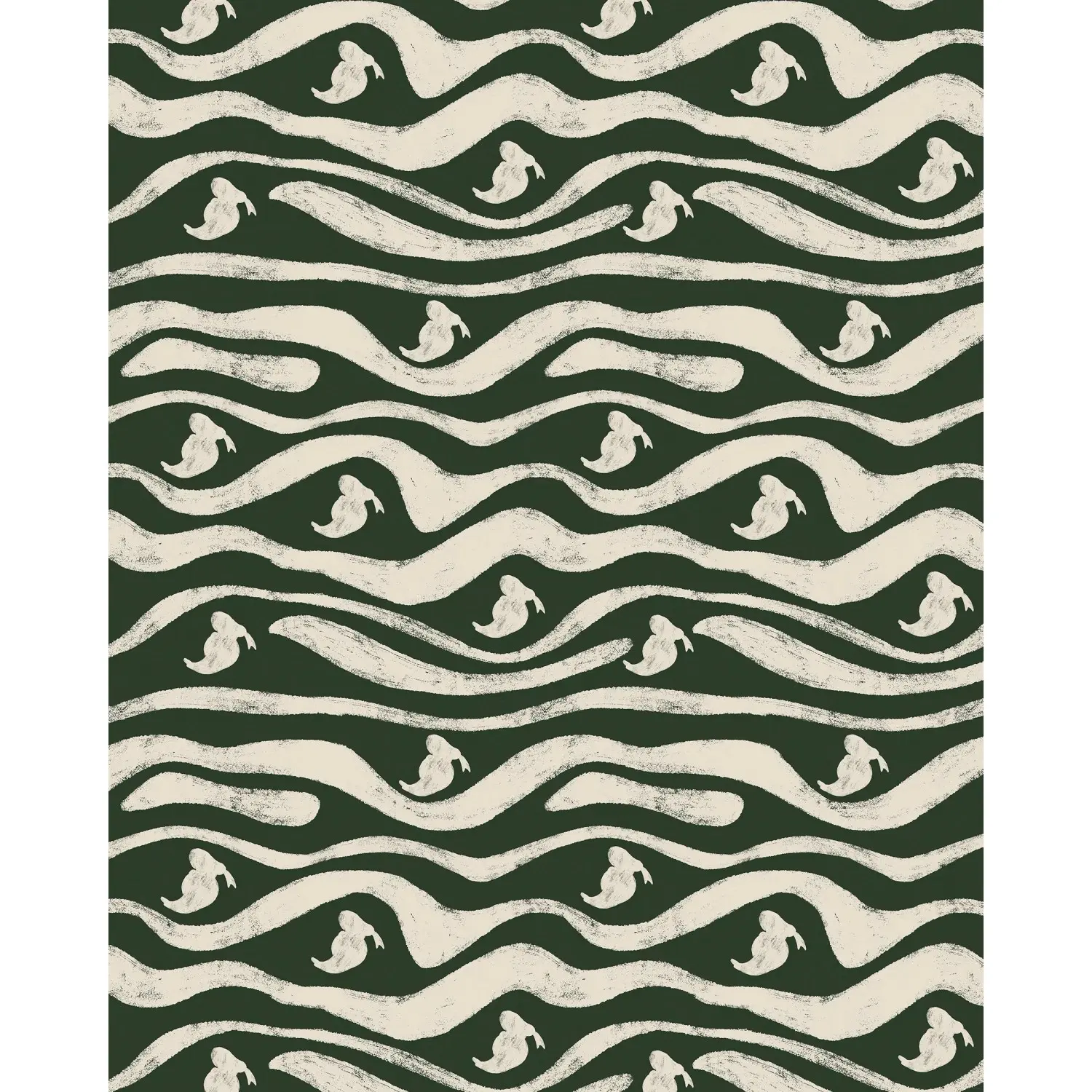Komar Vliesová fototapeta Disney Donald Duck Green Waves 200 x 250 cm