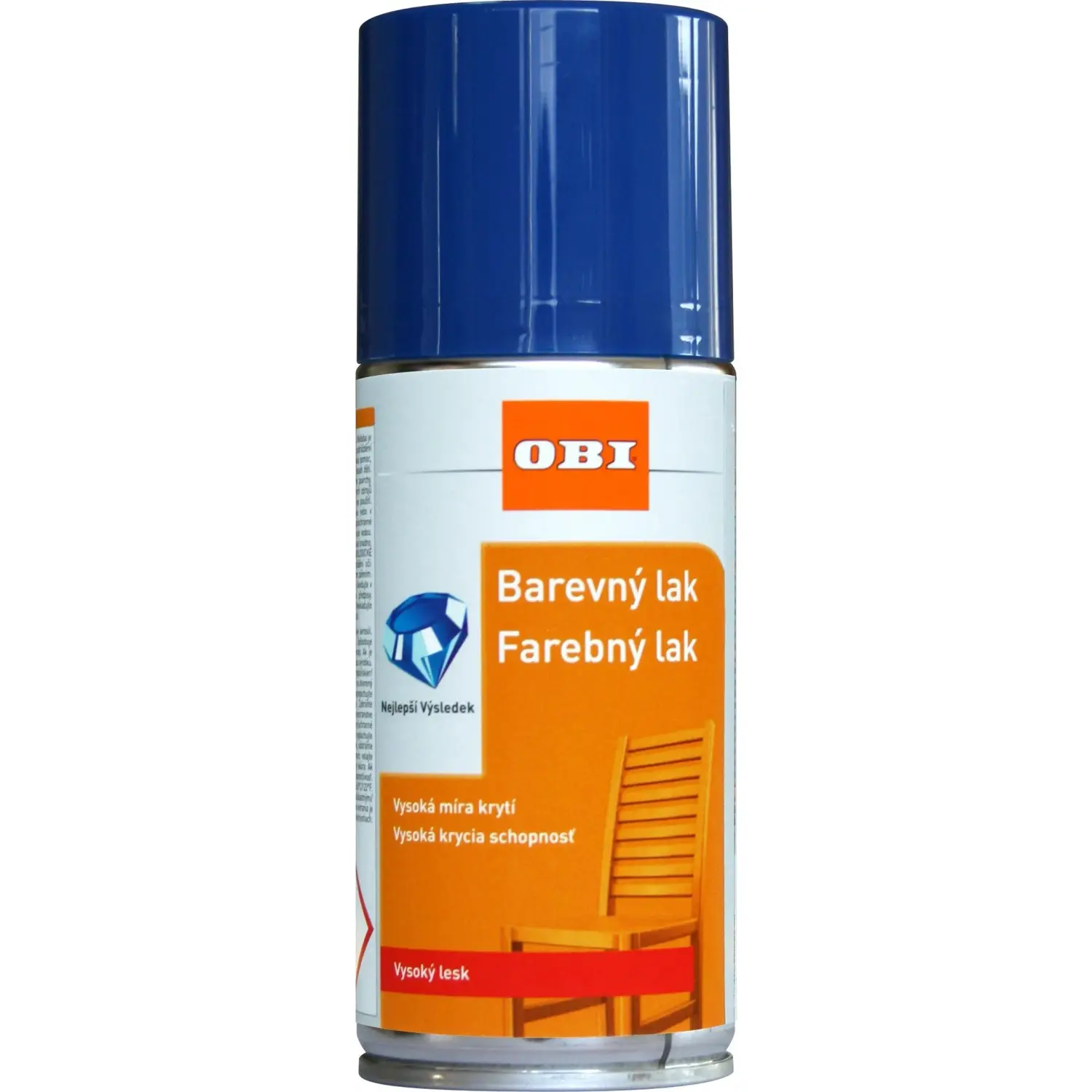 OBI Lak ve spreji vysoce lesklý RAL 5010 enziánová modrá 150 ml