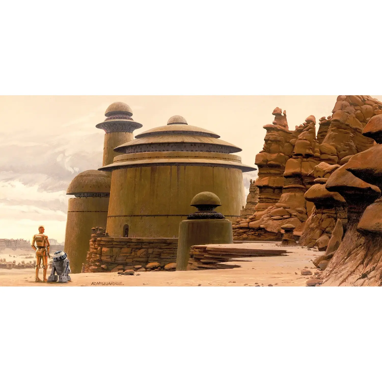 Komar Vliesová fototapeta Star Wars Classic RMQ Jabbas Palace 500 x 250 cm