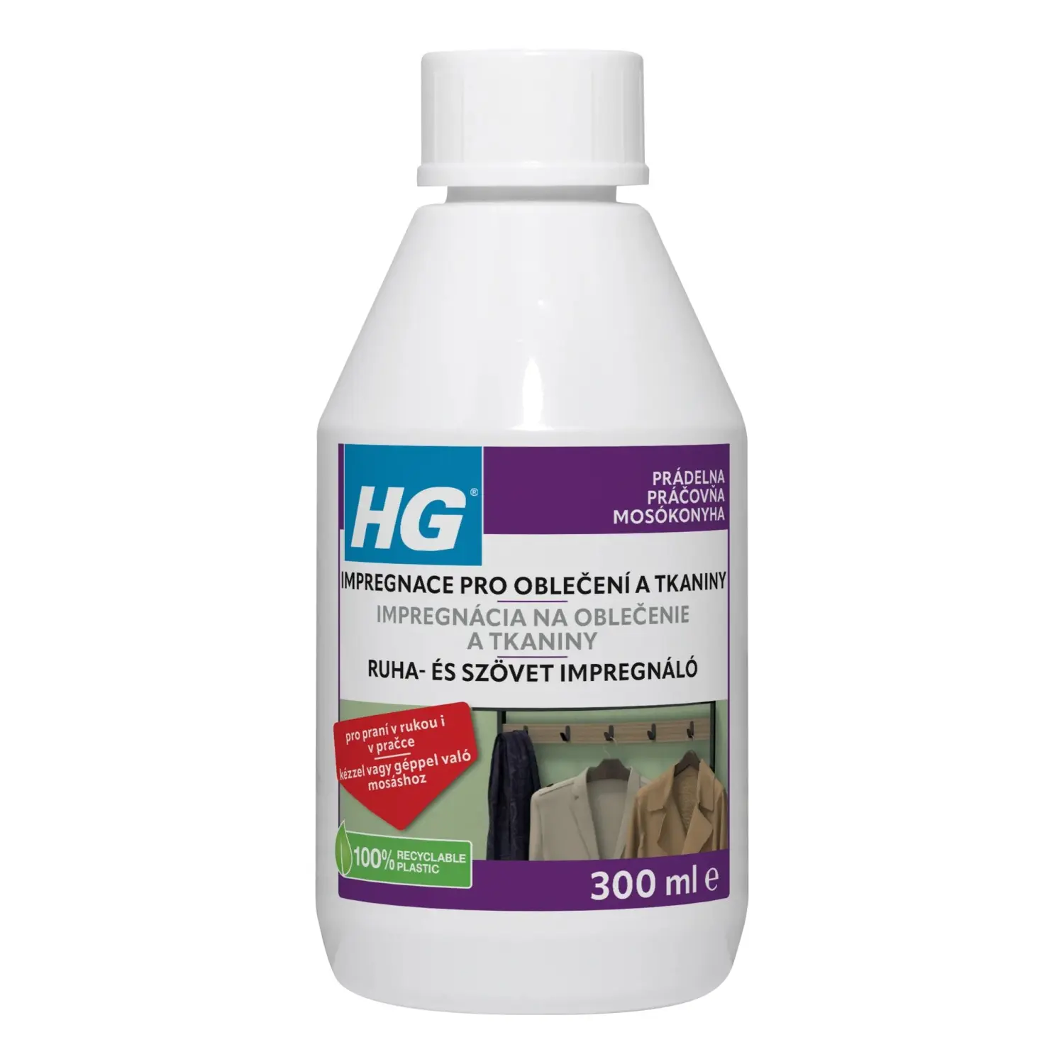 HG Impregnace pro oblečení a tkaniny 300 ml