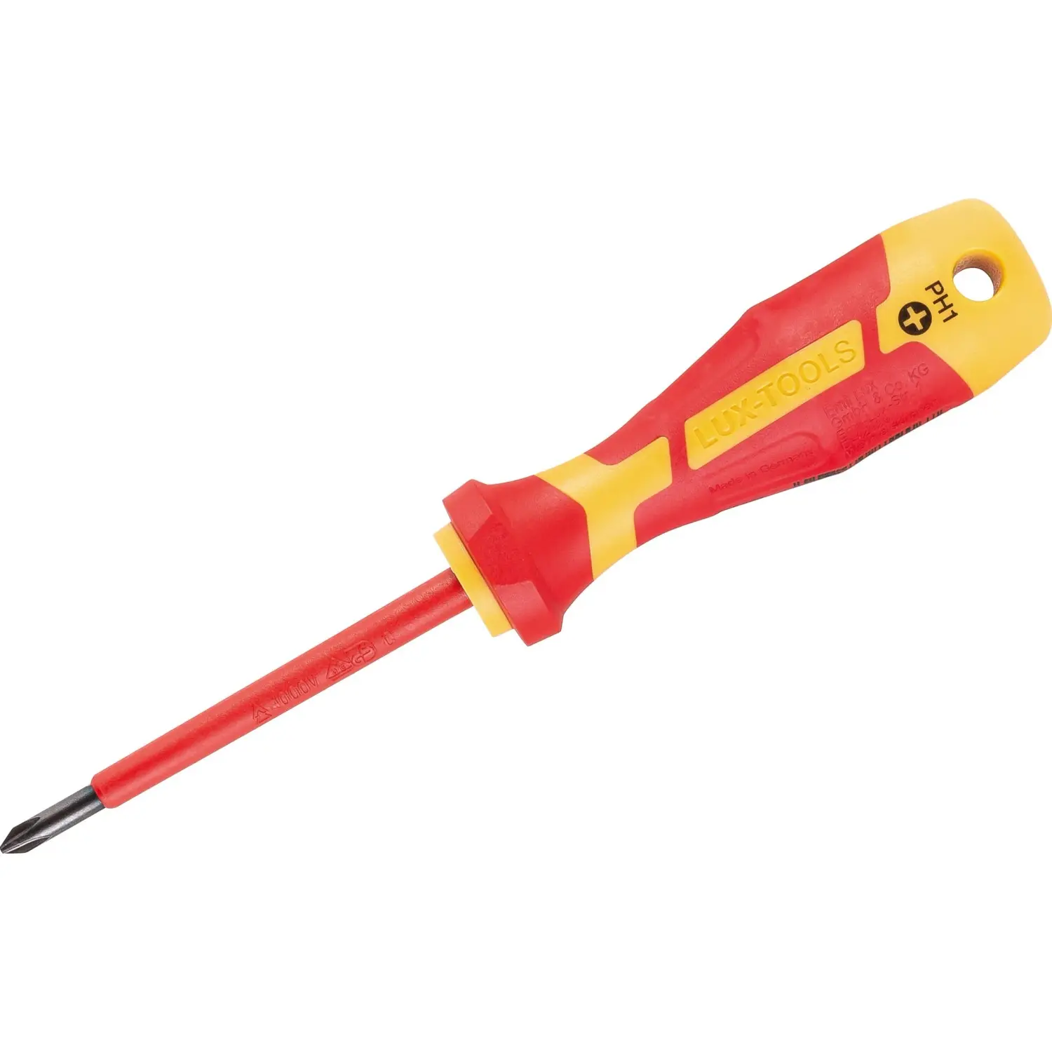 LUX-TOOLS Šroubovák VDE Professional PH1 x 80 mm