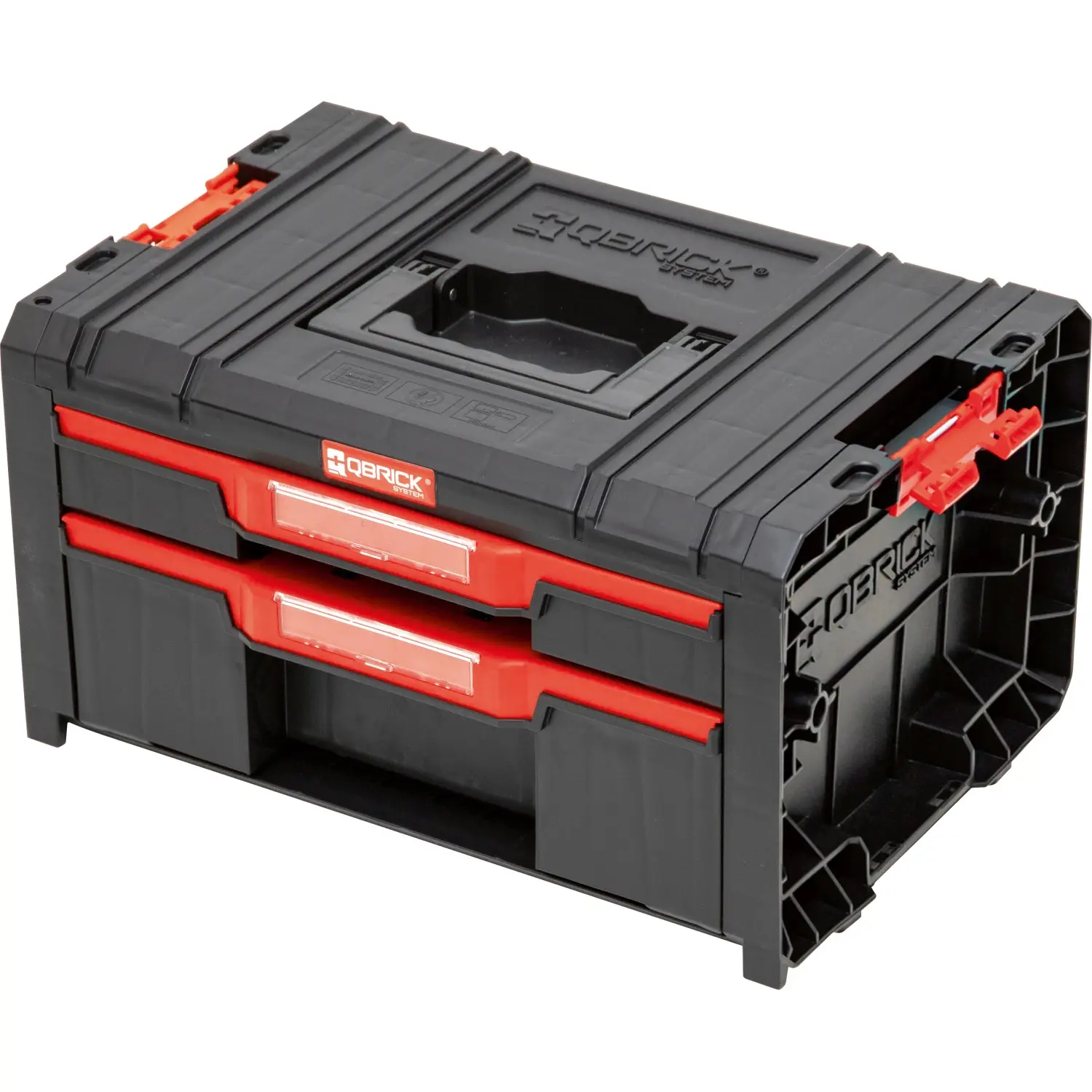 QBRICK SYSTEM PRO Organizér na nářadí PRO Drawer 2 Toolbox Basic, 45x31x24,4 cm