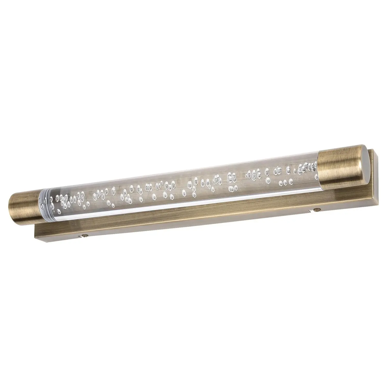 Rabalux Nástěnné koupelnové LED svítidlo Abbey, 2x5 W, 3000 K, bronz, 40 x 5 cm