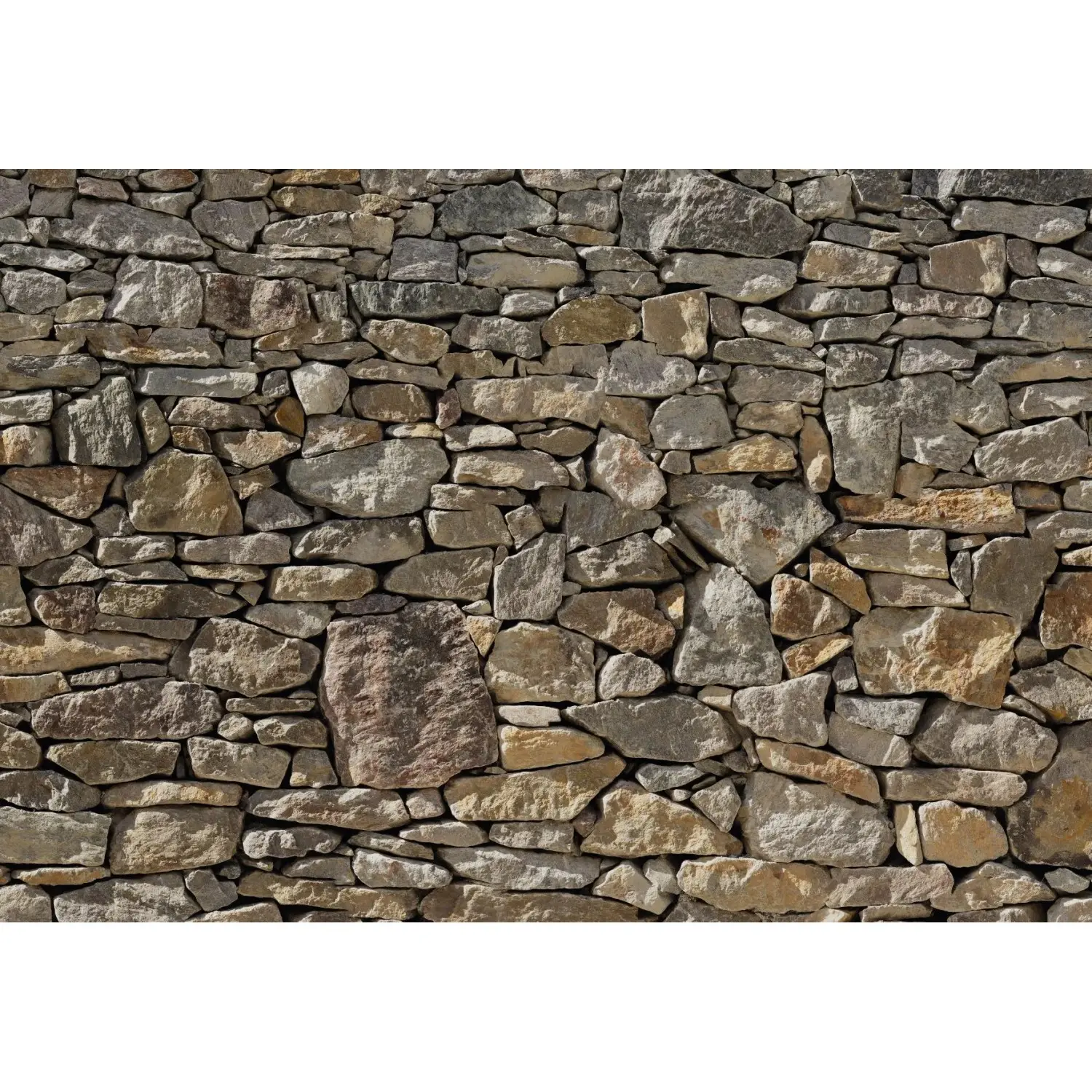 Komar Papírová fototapeta Stone Wall 368 x 254 cm