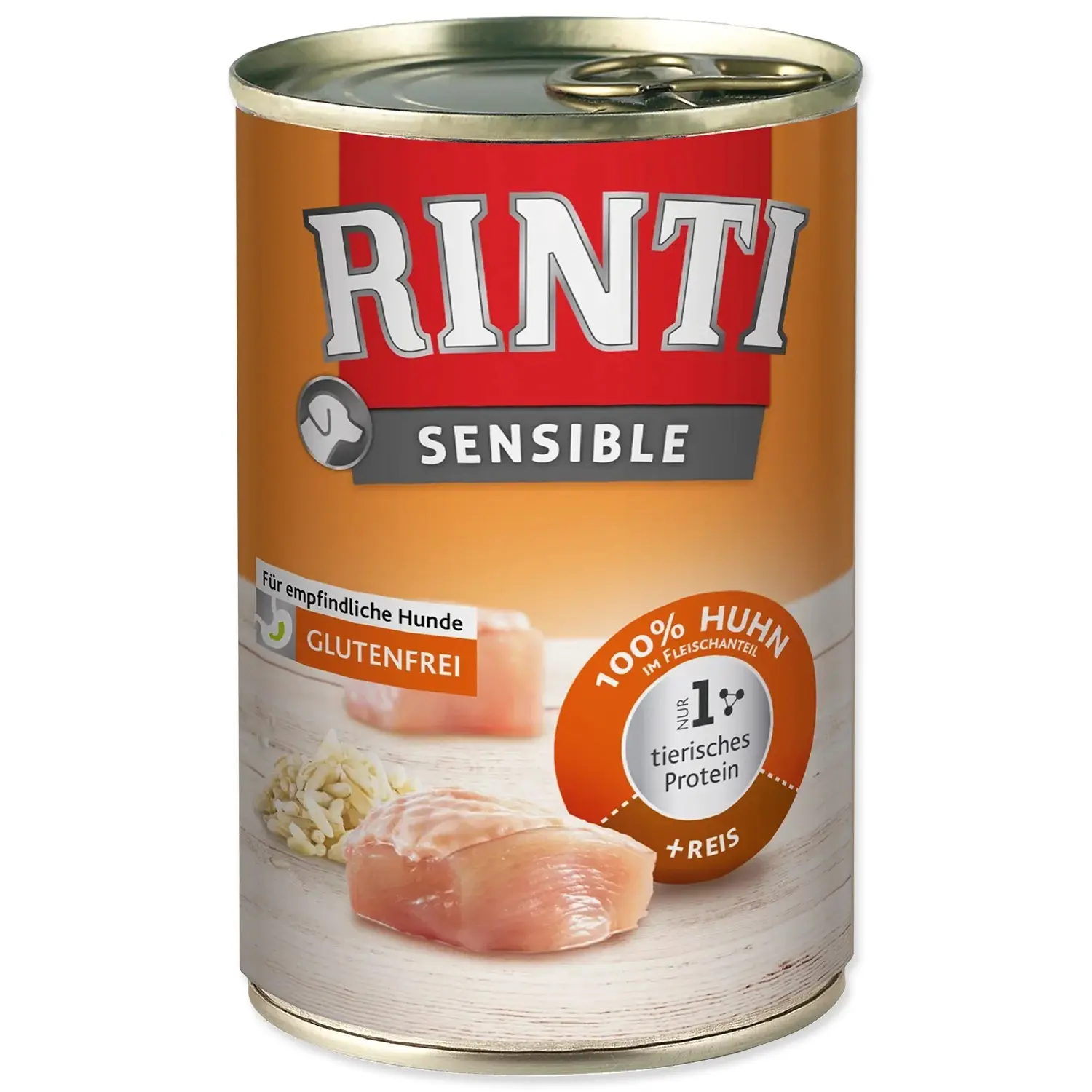 Konzerva RINTI Sensible kuře + rýže 400 g