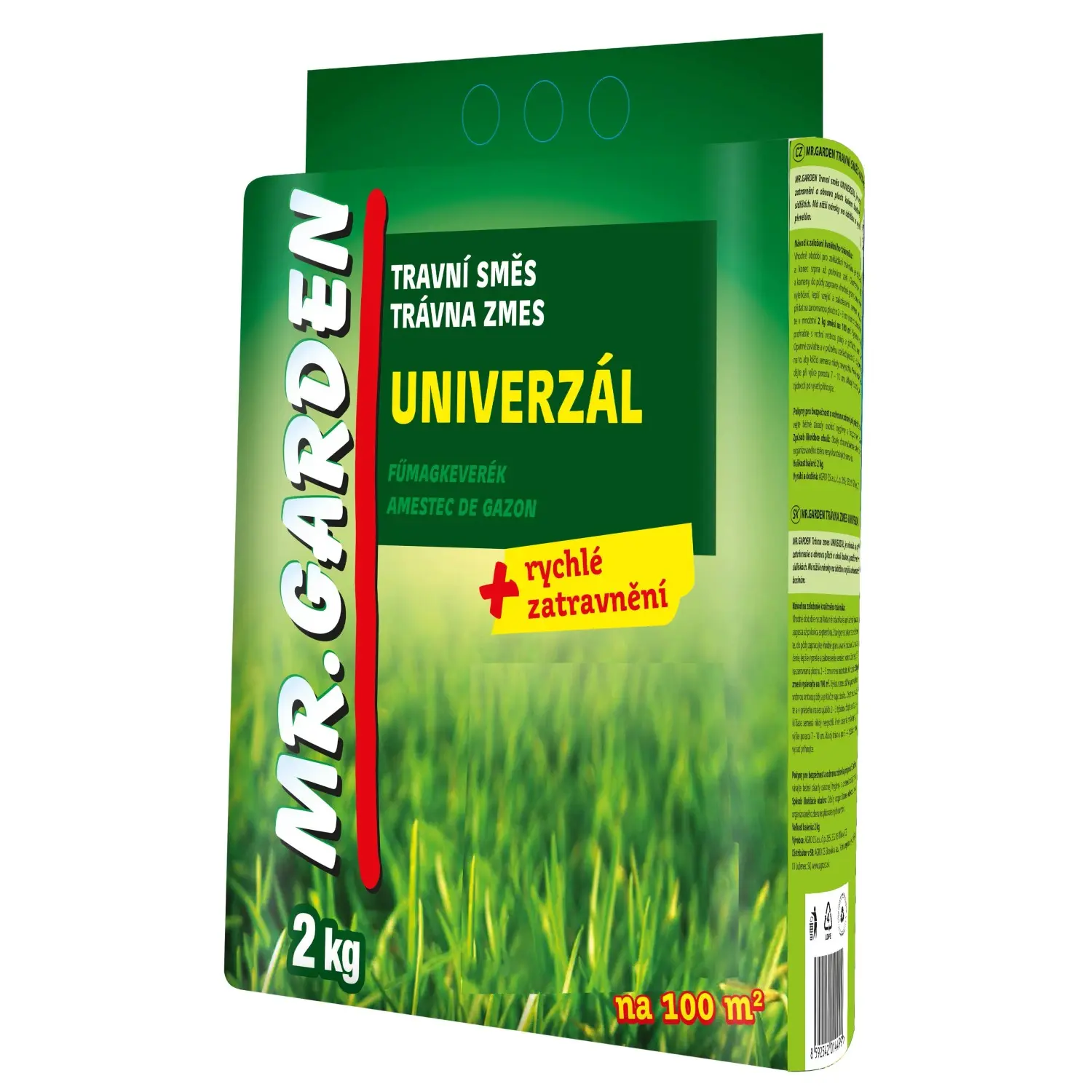 Mr. Garden travní směs univerzál 2 kg - sáček