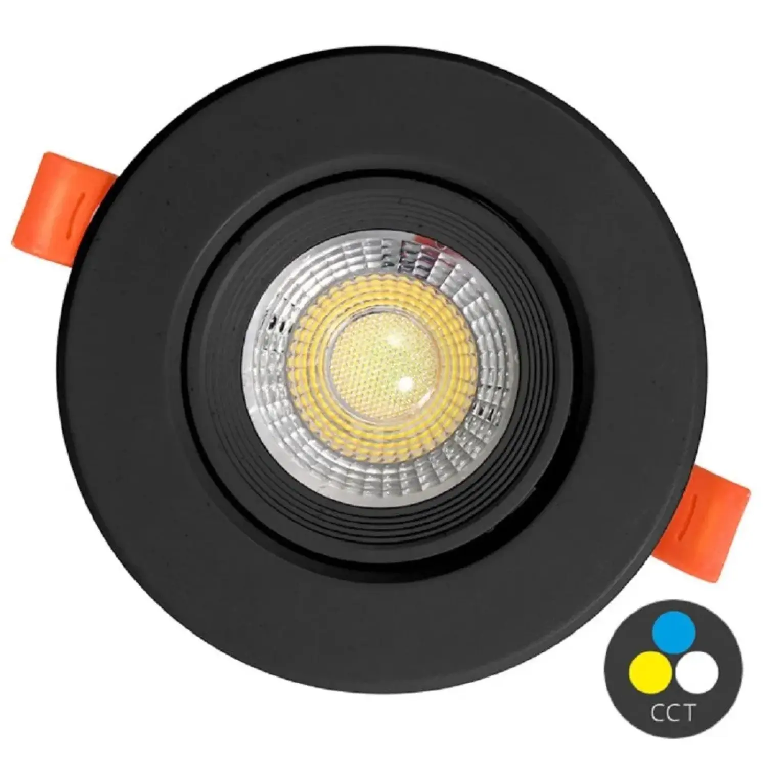 Ecolite LED vestavné stropní svítidlo ZITA CCT 12W 960lm IP20 bílé, pr. 11x4,5cm