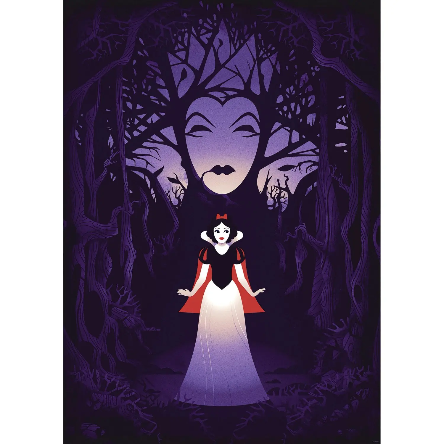 Komar Plakát Disney Snow White Evil Queen 50 x 70 cm