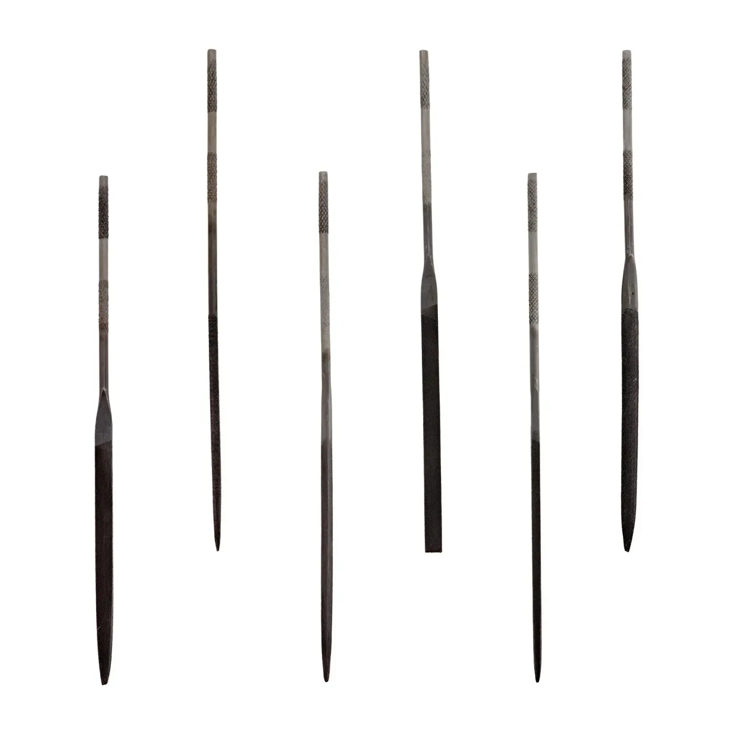 LUX-TOOLS Sada jehlových pilníků 160 mm 6dílná