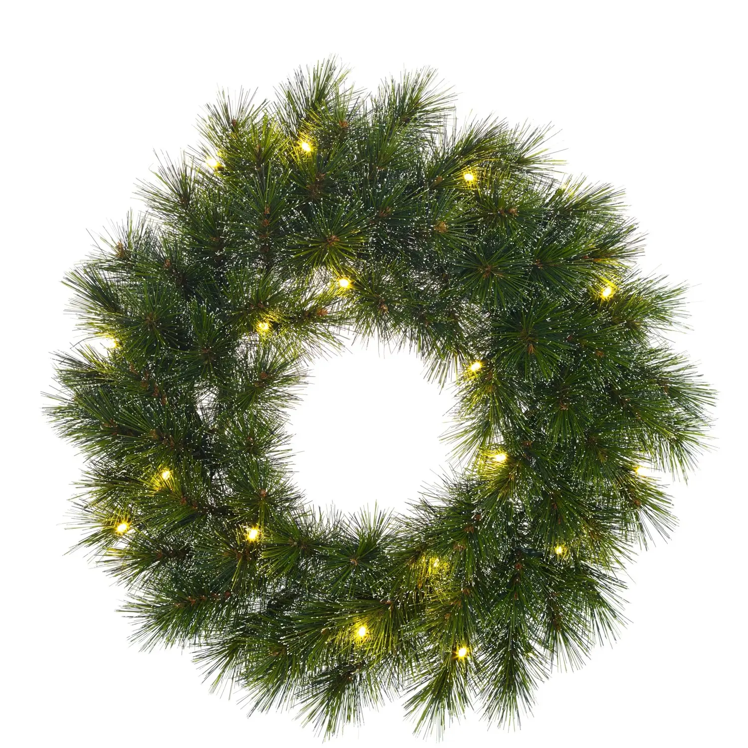 Black Box Trees Vánoční věnec Glendon s LED osvětlením, pr. 60 cm