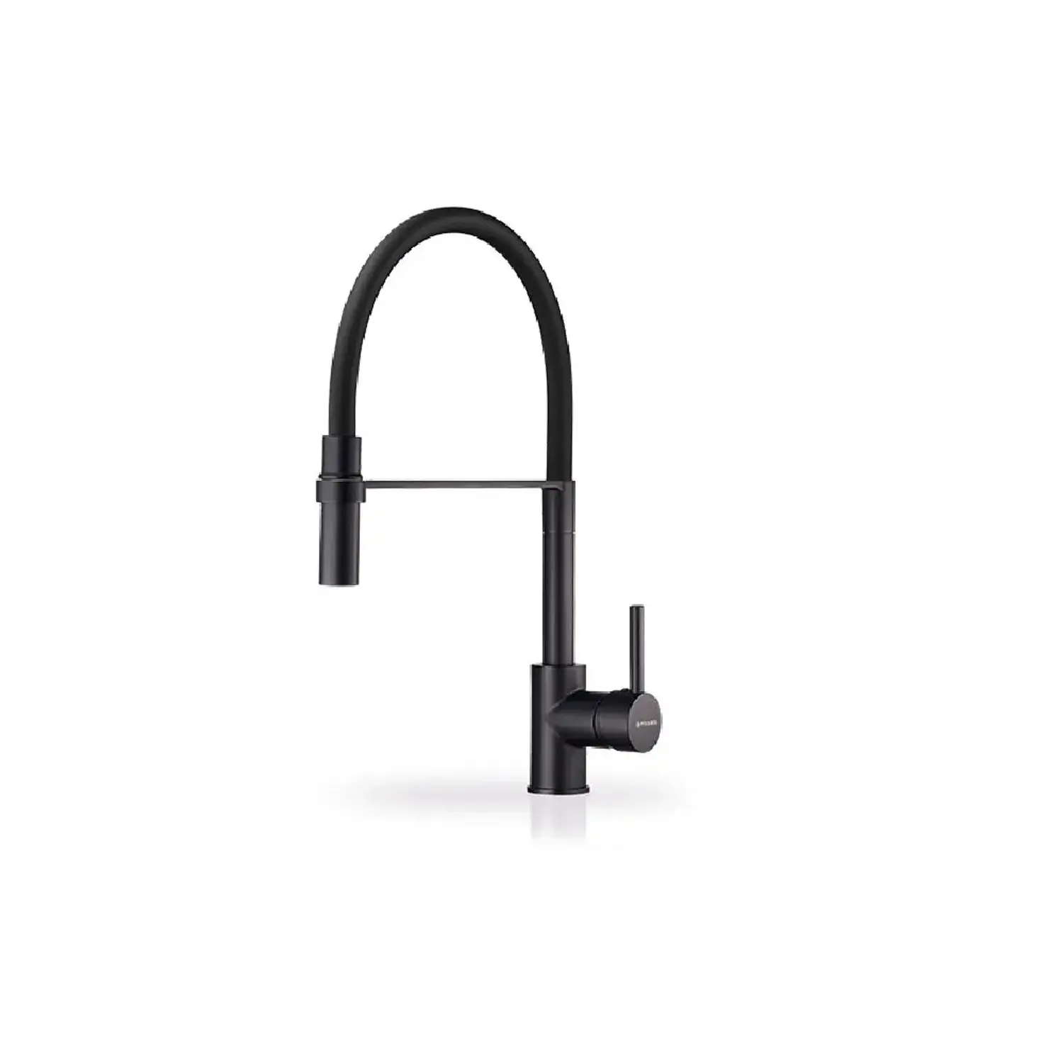 PYRAMIS Kuchyňská dřezová baterie s flexibilním ramínkem SERINA Matte Black