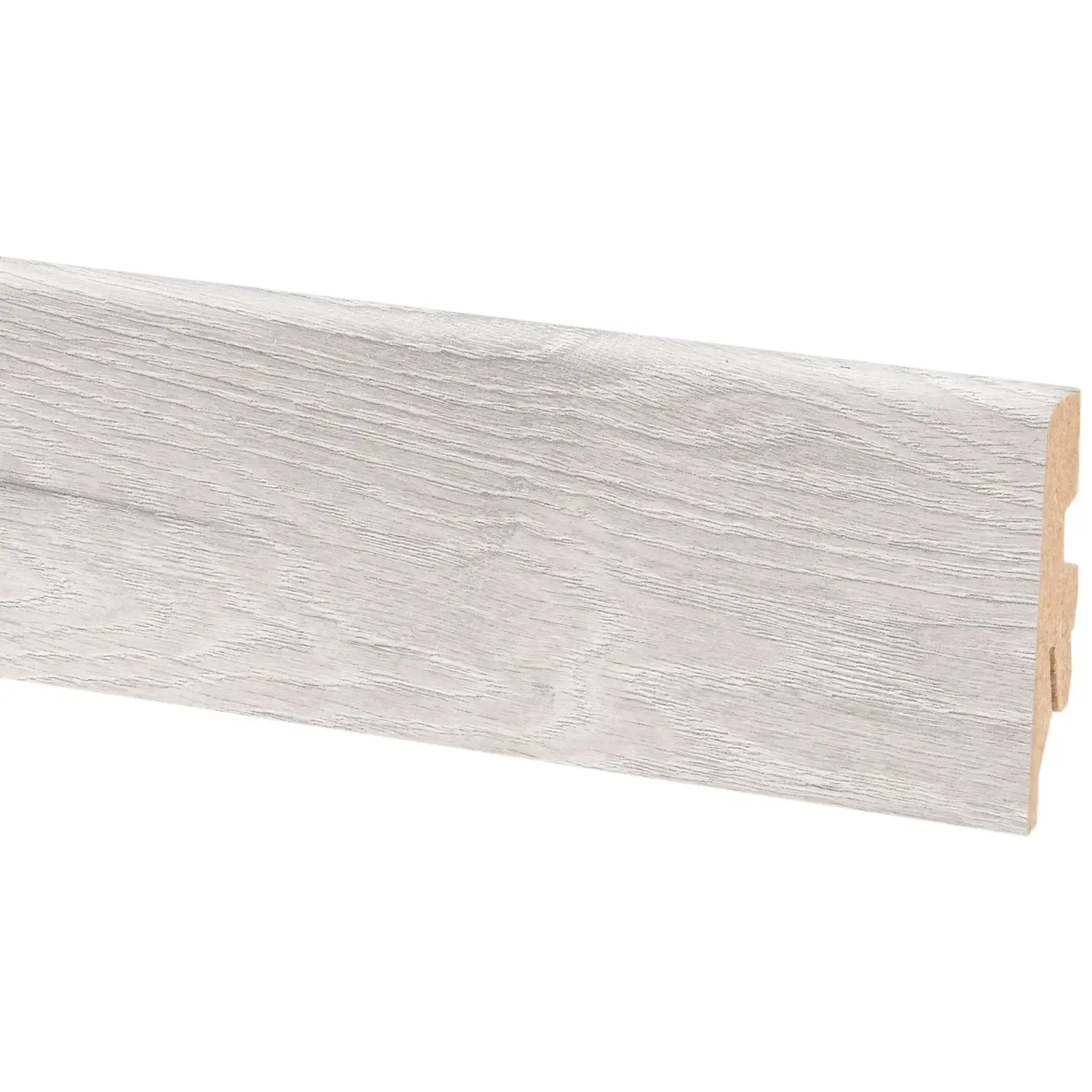 Soklová lišta Iced Oak 60 mm x 20 mm x 2600 mm