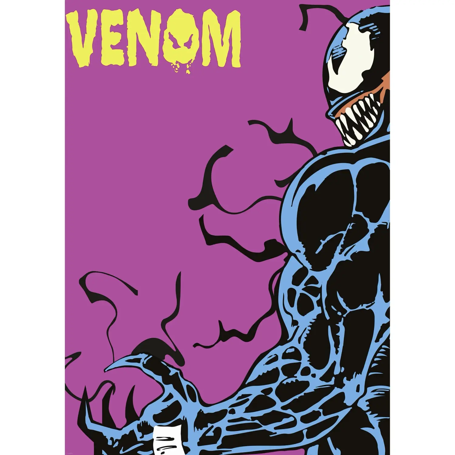 Komar Plakát Marvel Venom Colourful Stare 50 x 70 cm